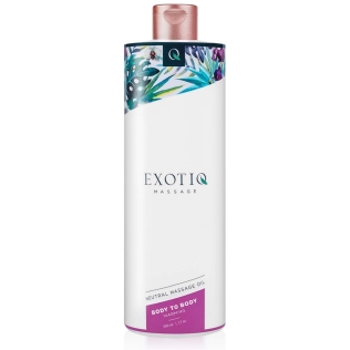 Массажное масло согревающее для всего тела Exotiq Massage Exotio massage Body to body warming 500 мл