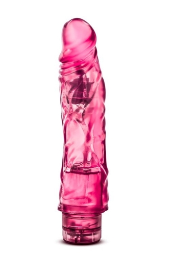 Вибратор реалистичный розового цвета Blush B Yours - 1