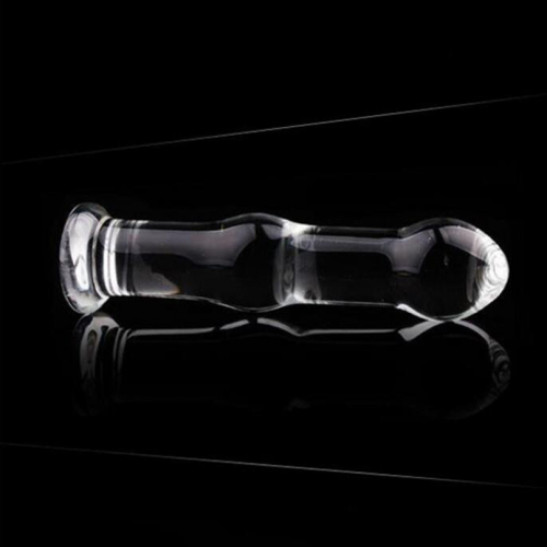 Стеклянная анальная пробка XESE GT02-D - 3