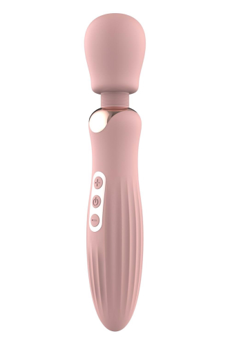 Вібратор Ванд у формі мікрофона рожевого кольору Deam Toys Glam розмір Large - 2
