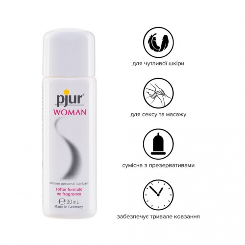 Лубрикант на силиконовой основе Pjur Woman 30 мл - 2