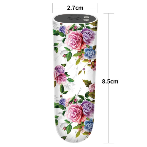 Компактний вібратор для клітора з принтом Lovetoy Rechargeable Aphrodite Massager - 2