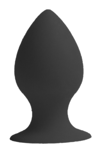 Анальний корок чорного кольору XISE Anal plugs розмір L - 4