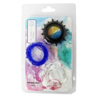 Набір ерекційних кілець C-RING Set Color