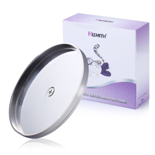 Адаптер на присоске для секс машин серебристого цвета Hismith Suction cup adapter klicLok
