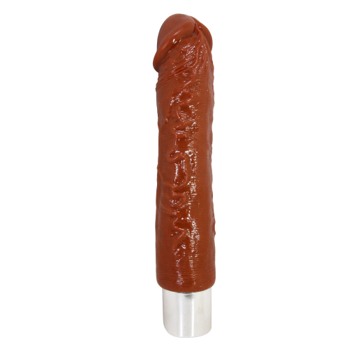 Вібратор реалістичний коричневий LYBAILE Pretty Love Rufus Pro Realistic Vibrating Dildo - 3