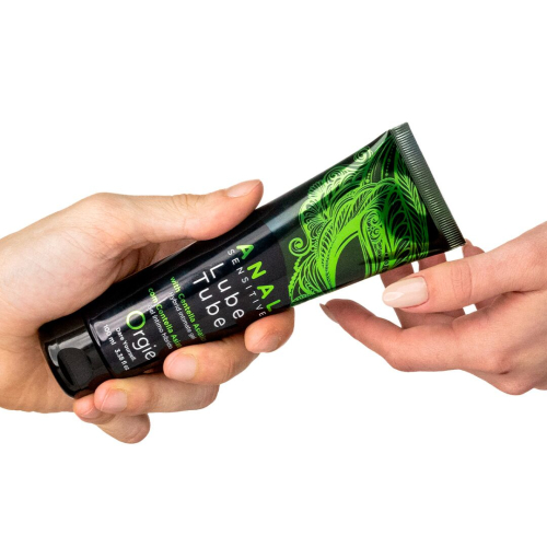 Анальний лубрикант на водяній основі з імітацією силікону Orgie Lube Tube Anal Sensitive 100 мл - 2