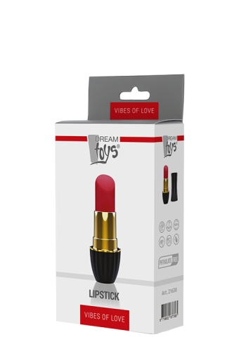 Водонепроницаемый вибромассажер для клитора помадка VIBES OF LOVE LIPSTICK - 2