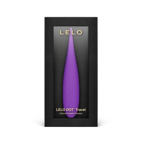 Клиторальный вибратор фиолетового цвета Lelo DOT Travel - 3