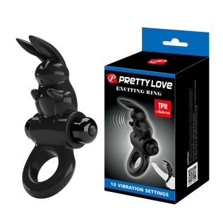Эрекционное виброкольцо на член Pretty Love Exciting Ring Lybaile