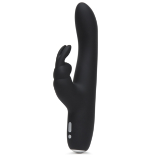 Вибратор-кролик для клитора и точки G черный Fifty Shades of Grey Slimline Greedy Girl 