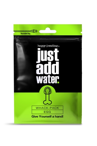 Мастурбатор яйце білого кольору NS Novelties Happy ending just add water - 4