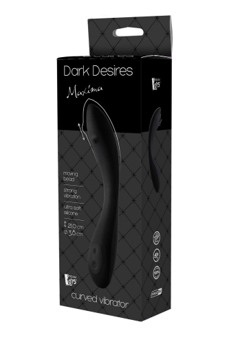Вібратор для точки G чорного кольору Dream Toys G DARK DESIRES MAXIMA - 2