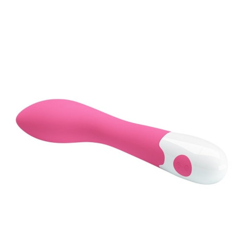 Вибратор со стимуляцией точки G розовый Lybaile PRETTY LOVE Bishop - 5