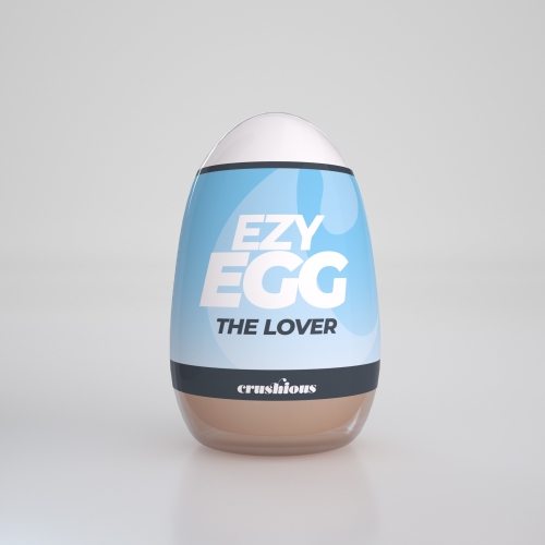 Мастурбатор-яйце вагіна реалістичний тілесний CRUSHIOUS EZY EGG THE Lover - 2