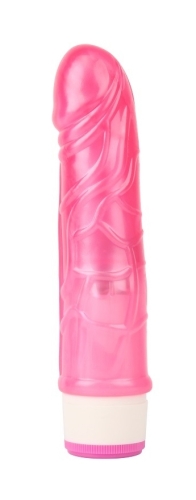 Реалистичный вибратор розовый CHISA Basic Luv Theory Stud Rod - 2