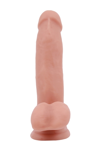 Фаллоимитатор реалистичный на присоске бежевый MR DIXX 7.1INCH DUAL DENSITY DILDO - 4