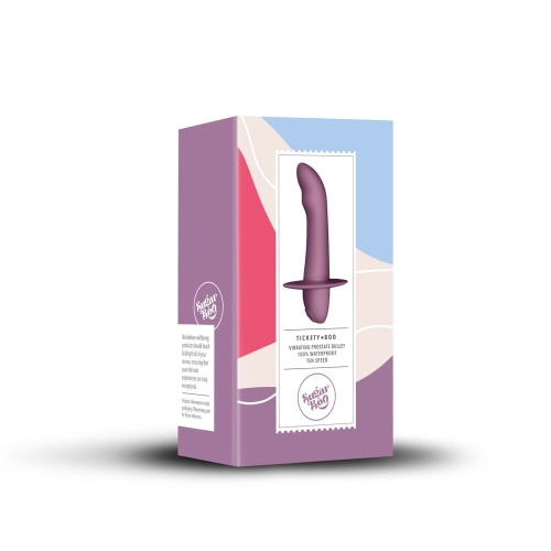 Вібромасажер простати фіолетового кольору SugarBoo Tickety Boo - 5
