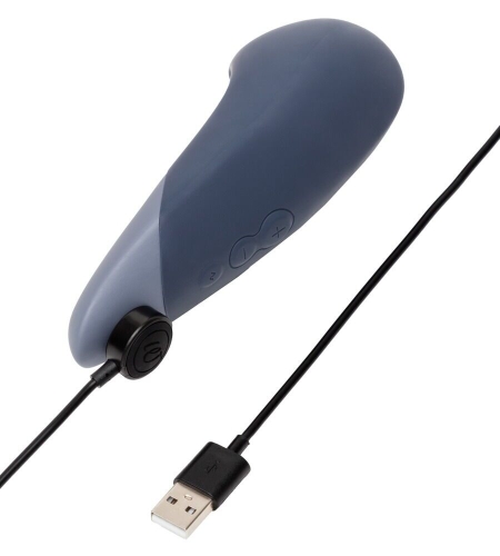 Вібратор для клітора блакитного кольору Womanizer Vibe - 6