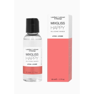 Лубрикант на силіконовій основі MixGliss HAPPY-LITCHI (50 мл)