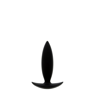 Анальная пробка чёрная с Т-образной ручкой BOOTYFUL XTRA SMALL 3.5INCH