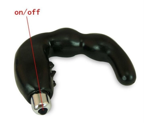 Вібратор для простати чорний Anal Stimulator for Duble pleasure - 4