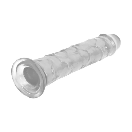 Фалоімітатор реаліст на присосці Crystal Jellies Realistic Dildo Clear Mr. Rude 8.5 прозорий - 3