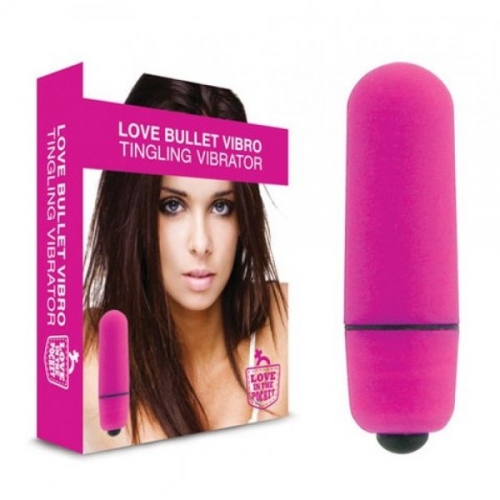 Вибропуля розовая вибратор пуля для клитора Loveshop Love Bullet Vibro - 1