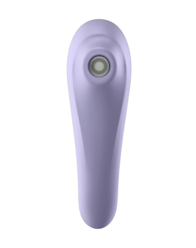 Смарт вибратор и вакуумный стимулятор для клитора 2-в-1 сиреневый Satisfyer Dual Pleasure - 2