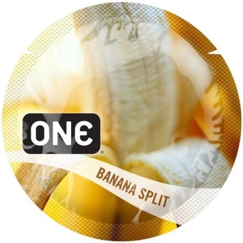 Презервативы оральныеы со вкусом банана One FlavorWaves 5 штук - 1
