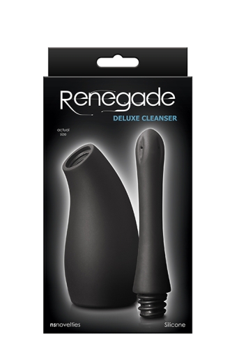 Анальный душ черного цвета NS Novelties Renegade deluxe - 2