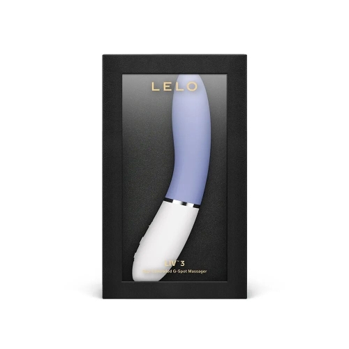 Смарт вибратор вагинальный и для точки G голубой Lelo Liv 3 Deep - 3