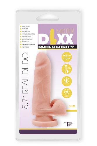 Фаллоимитатор реалистичный на присоске MR DIXX 5.7INCH DUAL DENSITY DILDO - 2