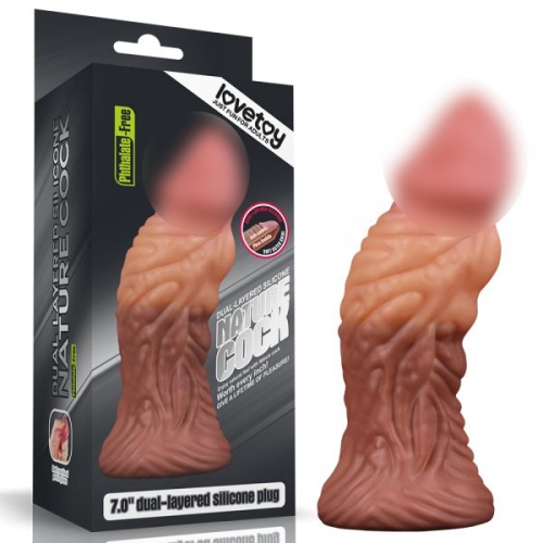 Фалоімітатор реалістичний силіконовий Love Toy - 1