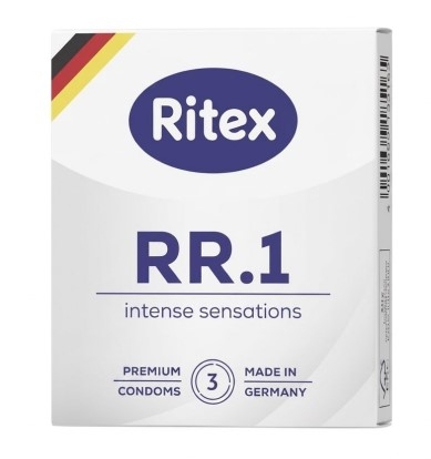 Презервативи класичні з гладкою текстурою Ritex RR.1 3 штуки - 1