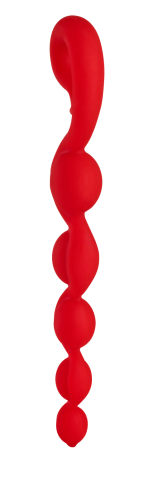 Анальні кульки Bendybeads Fun Factory червоні - 2