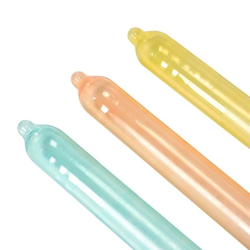 Презервативы ароматы мята банан клубника Recare Color Fruit Flavour Condoms 12 штук - 4