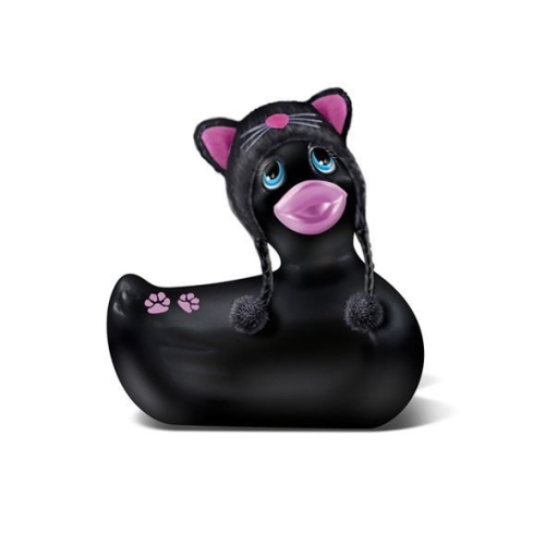 Вібратор-качечка для клітора водонепроникний I Rub My Duckie-Hoodie Black - 1