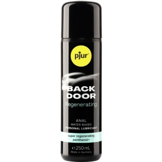 Анальный лубрикант с пантенолом и экстрактом ромашки на водной основе Pjur BackDoor Regenerating 250 мл