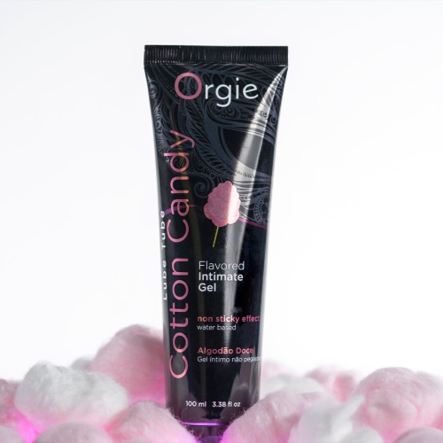Оральный лубрикант со вкусом сладкой ваты на водной основе Orgie Lube Tube 100 мл - 4