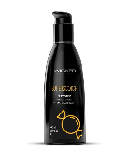 Оральний веганський лубрикант на водній основі зі смаком Іриска Wicked Sensual Care 60 мл - 1