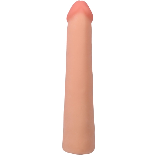 Фалоімітатор реалістичний на присосці тілесний Doc Johnson The Realistic Cock ULTRASKYN - 9 Inch Vanilla - 4