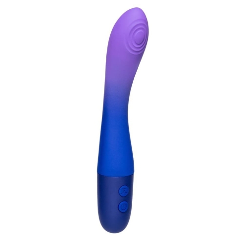 Вібратор Пульсатор для точки G синьо-фіолетовий градієнт Every Night Toys - 1