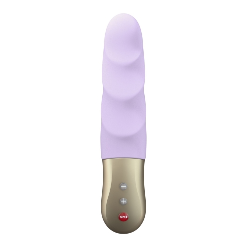 Мини пульсатор ребристый для стимуляции клитора сиреневого цвета Fun Factory Stronic Petite - 1