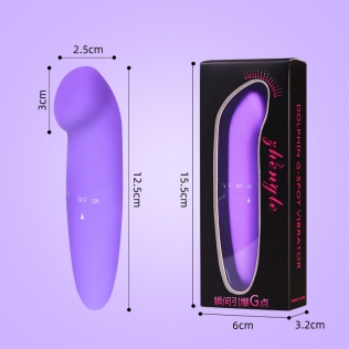 Минивибратор для стимлуяции клитора фиолетового цвета Sexy desires SEXUAL LOVE