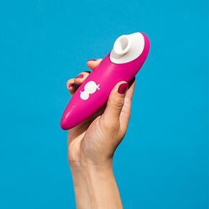 Кліторальний вакуумний стимулятор рожевий Romp Shine - 3