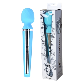Вибромассажер пульсатор голубого цвета BOSS of TOYS Massager Genius
