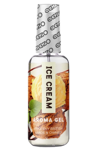 Оральная гель-смазка со вкусом и ароматом мороженого EGZO AROMA GEL 50 мл - 1