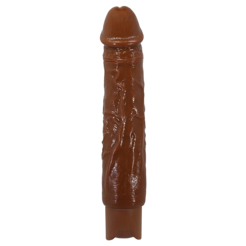 Вибратор реалистик коричневый Lybaile Pretty Love Rufus Realistic Vibrating Dildo - 3