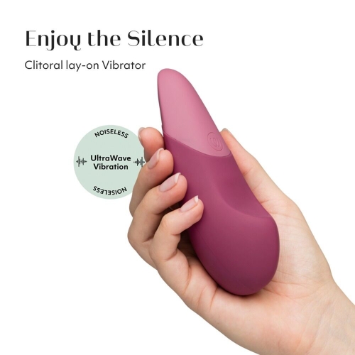 Вібратор для клітора рожевого кольору Womanizer Vibe - 5